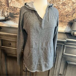 Gray Women's Hoodie Top size L